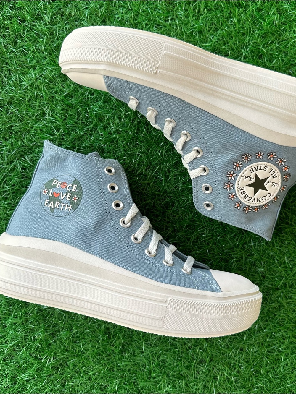 Converse Chuck Taylor Move Hi Cocoon Blue - Picture 2 of 8